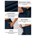 thumbnail image 4 of 5" Womens Athletic Running Shorts Lightweight Quick Dry Basic Shorts Workout Gym Shorts with Pockets navy blue XL, 4 of 6