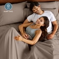 thumbnail image 4 of Bare Home Pillowcase Set - Premium 1800 Collection - Double Brushed - Ultra Soft - King Size, Taupe, 2 Count, 4 of 8