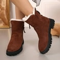 thumbnail image 6 of CHENge Boots for Women Ankle Soft Comfort Breathable Fashion Warm Lightweight Winter Snow Boot Outdoor Footwear for Women, 6 of 9
