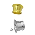 thumbnail image 1 of Copa de bocina de de 50 mm para carburador de motocicleta 24/26/28/30 mm Plata Oro shamjiam Taza de interfaz de filtro de aire de 50 mm, 1 of 8