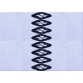 thumbnail image 1 of Ahgly Company Machine Washable Indoor Rectangle Transitional Lavender Blue Area Rugs, 7' x 9', 1 of 7