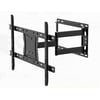 Refurbished ONN 100011367 Full-Motion Articulating, Tilt/Swivel, Universal Wall Mount Kit for 19" to 84" TVs with HDMI Cable, Black
