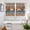 Blue Brown, variant on Western Texas Star Vintage Kitchen Curtains Window Panels, Retro Farmhouse Purple Brown Wooden Insulated Window Treatment Curtain, Grommet Curtains for Bedroom/Living Room, 2 Piece 27.5"Wx39"L