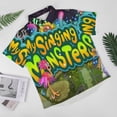 thumbnail image 2 of My Singing Monsters Mens Hawaiian Shirt Loose Fit Shirts - Short Sleeve And Button Down Hawaiian Shirt for Men with Pocket, 2 of 7