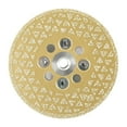 thumbnail image 4 of Accesorio de Muela de granito Sharpla 4 pulgadas rosca M10 doble cara Grano 60, 4 of 8