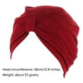thumbnail image 3 of WCJM Cancer Head Hat Cap Ethnic Bohemian Floral Hair Cover Wrap Turban Headwear Turban Cap for Women Headscarf Uraqt Turbans Head Scarfs for Women Large Pattern Scarves Headband for Curly Hair, 3 of 4