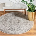 thumbnail image 3 of Unique Loom Portland Collection Area Rug - Astoria (7' 1" Round Beige/Ivory), 3 of 9