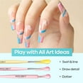 thumbnail image 3 of Modelones Nail Art Brush Set, Nail Art Tools with Nail Polish Brush, Nail Extension Gel Brush, Nail Liner Brush, Nail Carved Brush, Nail Dotting Pen, and Builder Nail Gel Brush for Salon at Home DIY, 3 of 9