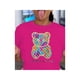 thumbnail image 2 of Playera Blusa Casual Con Impresion De Oso Multicolor Para Mujer Color Fucsia Talla Mediana Marca Emil SaEs, 2 of 4