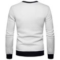 thumbnail image 4 of Men Summer Tops Long Swim Top Shirt Plain Long Sleeve Running Shirts Men Compression Shirts Sleeve Stripped for Short Tee Us Apparel for plus Size Workout White L, 4 of 4