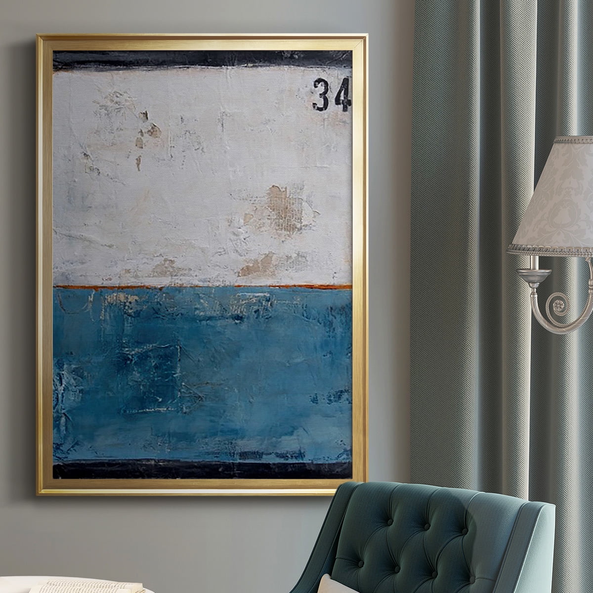Take 34 Premium Framed Print, in Gold, Black, or Silver - Ready to Hang