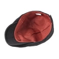 thumbnail image 3 of 2020 Spring, Summer and Autumn New Hat Simple Light Board Peaked Cap Female British Retro Casual Beret Men's Youth Fashion, 3 of 6
