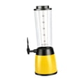 thumbnail image 3 of Dispensador de cerveza Mimosa Tower 3L con tubo frío Margarita para mesa amarillo, 3 of 9