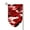 Fillet, variant on Red Camouflage Garden Flag Double Sided Small Flag Yard Home Decorative Flags Banner 12.5 x 18 Inch Sharp Corner