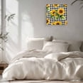 thumbnail image 3 of Canvas Print Wall Art Oil Paintings Farm Watercolor Blossom Sunflower Picture Prints Artwork for Living Room Kitchen Bathroom Bedroom,Stretched and Framed Ready to Hang,Floral on Classic Buffalo, 3 of 9