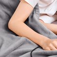 thumbnail image 3 of Electric Heated Throw Over Under Blanket Fleece Washable Polyester War- Mattress, 3 of 5
