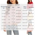 thumbnail image 4 of Crunowin Girls Pullover Knit Sweater Solid Color Round Neck Long Sleeve Winter Warm Kids Casual Outerwear Pink Size 3T, 4 of 8