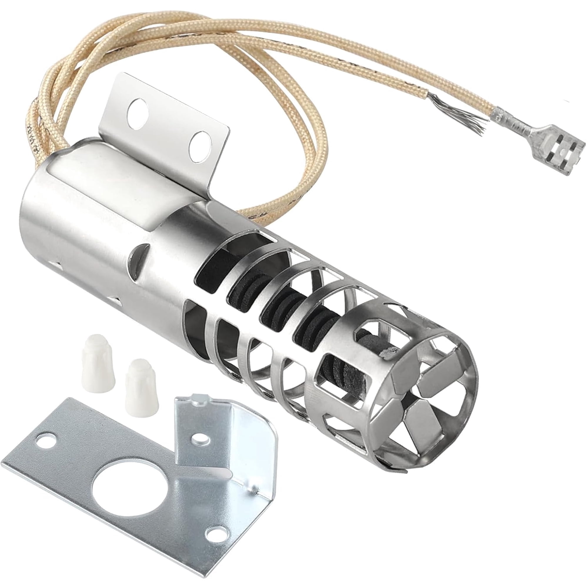 MOTMAX Oven Igniter WB2X9154 Compatible with GE Round Gas Range Igniter Replacement Parts, Replace WB13K10027 WB13K3 PS243425 AP2014008 GR403 (120V,2.5-3.0 a)