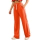 thumbnail image 2 of WILLBEST Pantalones Casuales para Mujer, con Bolsillos Inclinados, Pierna Ancha, Cómodos Pantalones Deportivos de Cintura Alta, Ropa Deportiva Versátil para Yoga con Bolsillos Grande, 2 of 8