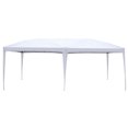 thumbnail image 4 of 10x20ft Pop Up Canopy Outdoor Patio Portable Folding Instant Lightweight Gazebo Shade Tent w/Adjustable Height, Carrying Bag White, 4 of 15
