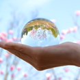 thumbnail image 3 of czcpp-60mm(2.4 Pouces) K9 Photographie Boule de Cristal avec Support Libre Attrape-Soleil (Transparent), 3 of 4