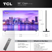 TCL 98 Class QM9K Series QD-Mini LED QLED 4K UHD Smart Google TV with Gemini (NEW 2025) - 144Hz, Local Dimming, CrystGlow WHVA Panel - 98QM9K