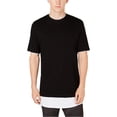 thumbnail image 1 of INC Playera básica con bloques de color para hombre, negra, pequeña, 1 of 1