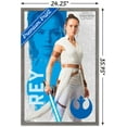 thumbnail image 3 of Star Wars: The Rise Of Skywalker - Rey Wall Poster, 22.375" x 34", Framed, 3 of 3