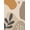 Beige, Pattern 19, variant on ODIKA 4'x6' Blue Beige Minimal Retro Abstract Design Washable Area Rug Flowing Shapes with Subtle Earthy Tones Pet Friendly, Non-Shedding for Bedroom, Reading Nook