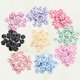 thumbnail image 4 of 120 Uds. Botones creativos de resina de colores para ropa, broches redondos DIY, hebillas de pan de dos ojos para manualidades de álbum de recortes para coser, 4 of 4