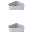 thumbnail image 1 of Youkk Fan-shaped For Vertical Space Utilization No Drilling Required Easy To Install Grey Grey 2Set, 1 of 6