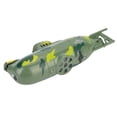 thumbnail image 4 of Mini submarino militar de juguete de simulación con control remoto de 6 canales (verde), 4 of 14