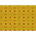 thumbnail image 1 of Ahgly Company Machine Washable Indoor Rectangle Transitional Neon Orange Area Rugs, 5' x 8', 1 of 7