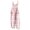 BC-Hot Pink, variant on QATAINLAV Women's 2025 Summer Fashion Overalls Plus Size Hippie Jumpsuits Plaid Printed Spaghetti Strap Cute Romper Bib Romper with Pockets Hot Pink XXXXXL