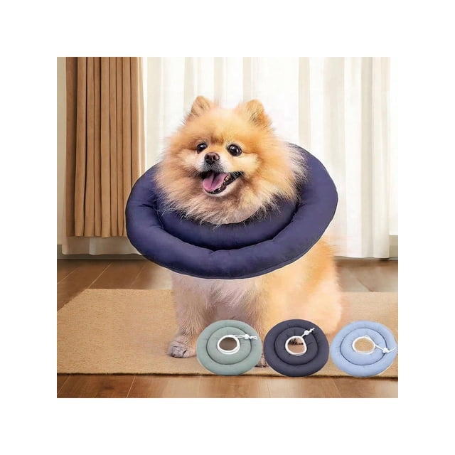 1pc Cat & Dog Universal Anti-Bite, Anti-Licking, Anti-Scratching Shame Collar Headgear, Random Style