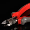 thumbnail image 6 of Handheld Diagonal Cutters High Leverage Angled Pliers Wire Cable Cutter Side Snips Flush Plier Red, 6 of 6