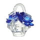 thumbnail image 2 of Adorno de cristal de vidrio, decoración de Halloween, cristales de San Valentín, cesta de rosas, adorno para coche, decoración del hogar, regalo de cumpleaños de San Valentín, decoración del hogar, re, 2 of 8