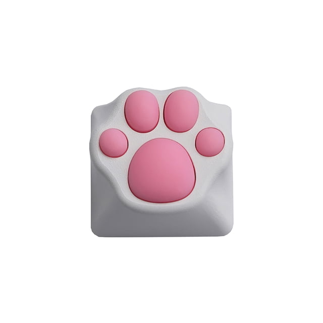 Tecla Con Forma De Pata De Gato De Metal Y Silicona, Tecla Con Forma De Garra De Gato Para Teclado Mecánico Cateissary EL013911-01