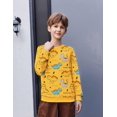 thumbnail image 3 of Arshiner Toddler Boy Crewneck Graphic Sweatshirt Long Sleeve Teddy Bear Sweat Shirt Cute Pullover Top for Kid, 3 of 6