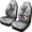 3D German Shepherd, variant on chaqlin Blue Galaxy Sea Turtle Print Car Front Seat Cover 2 Piece Vehicle Interior Cover Protector Decor Accessory Seat for SUV Truck Van Sedan