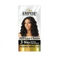 thumbnail image 3 of Sensationnel Human Hair Empire 3-Way Parting Lace Closure - OCEAN WAVE 12" (Color:4 MEDIUM BROWN), 3 of 4