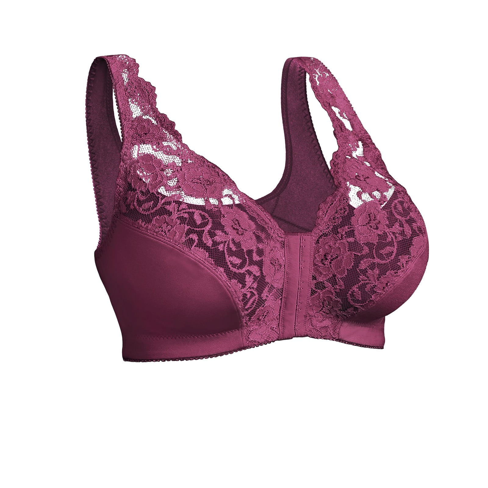 ZXHACSJ New Front Button Breathable Skin-Friendly Bras Comfortable 