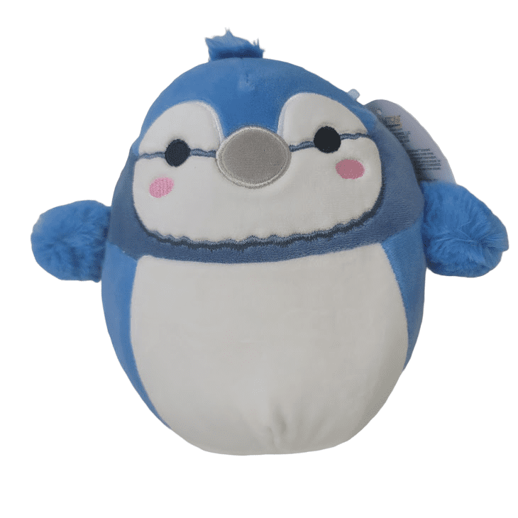 Squishmallows Official Kellytoys 7.5 Inch Babs the Blue Jay 