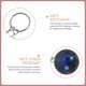 thumbnail image 5 of unbranded 6Ud Llaveros Bowling Pin Azul Ideal Para Souvenirs Y Colgantes De Bolsos, 5 of 6