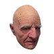 thumbnail image 2 of Bald old man mask Halloween Bald White Eyebrow Old Man Mask Simulated Old Grandpa Latex Head Cover, 2 of 4