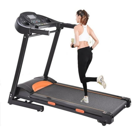 Electric treadmill running machine 1000W Walking Electric Treadmill electric folding treadmill 60Hz with LED display screen