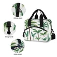 thumbnail image 5 of Lunch Bag Portable Crossbody Meal Bag Cooler Bag Insulated Lunch Bag Food Bag Handheld & Crossbody Design Kathon Palm Tree, 5 of 6