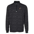 thumbnail image 2 of Men's Cutter & Buck Black Arizona Cardinals  Traverse Camo Print Stretch Quarter-Zip Top, 2 of 3