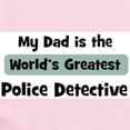 thumbnail image 2 of CafePress - Worlds Greatest Police Detect Infant Bodysuit - Baby Light Bodysuit, Size Newborn - 24 Months, 2 of 4