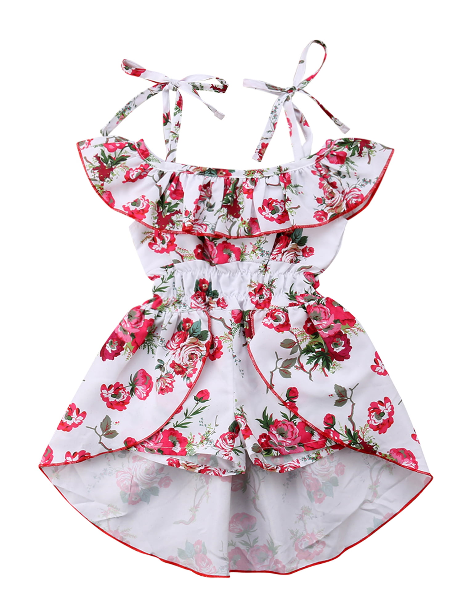 Pudcoco Toddler Kids Baby Girl Clothes Romper Bodysuit Jumpsuit Outfits ...